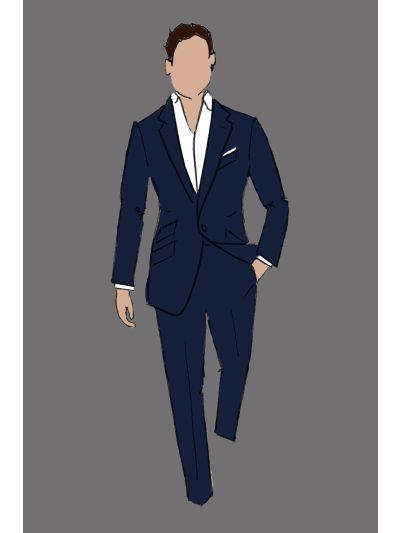 Uniform Jacket Male Navy (Front Desk & Concierge)